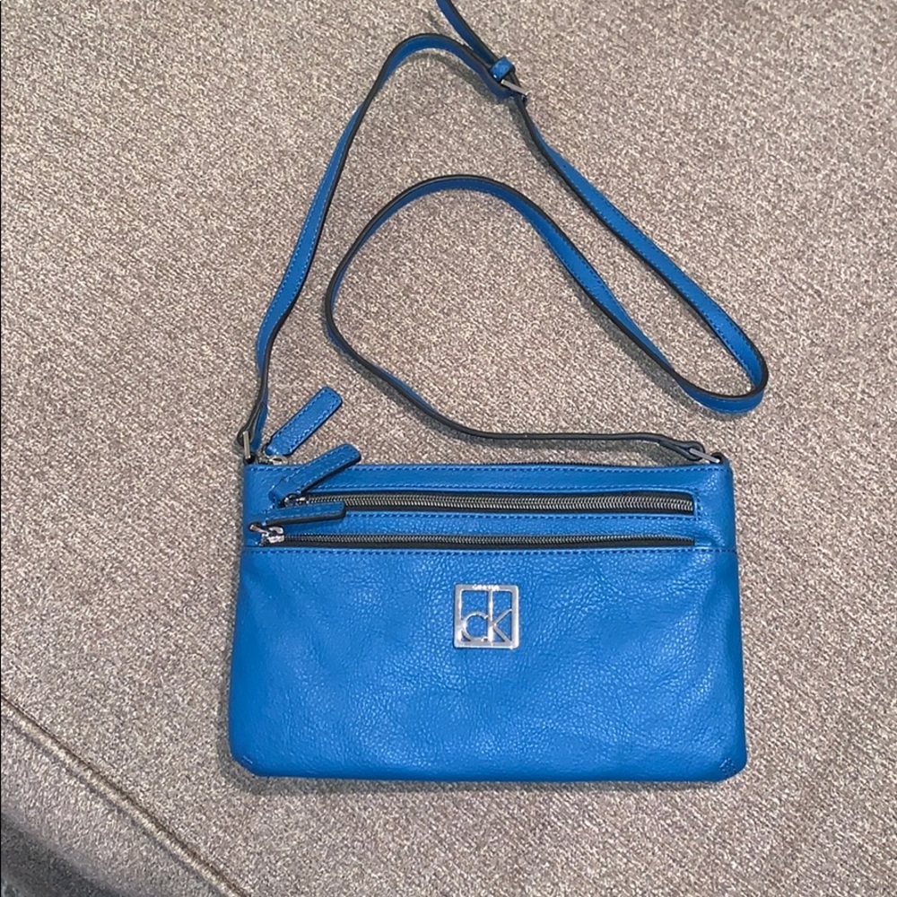 CALVIN KLEIN New & Never Used Blue Crossbody Bag